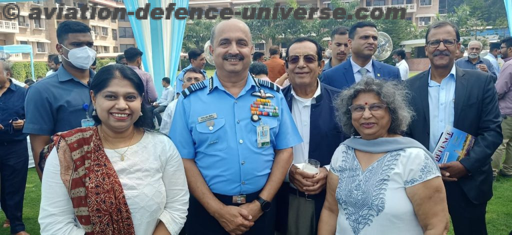 Chief Of Air Staff Air Chief Marshal Vivek Ram Chaudhary’s with ADU Team