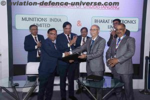 BEL signs MoU with Munition India Limited