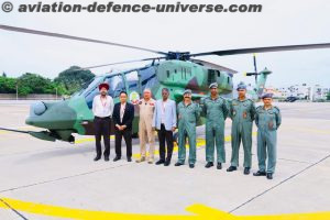 Indian Army gets it's first Light Combat Helicopter (LCH)