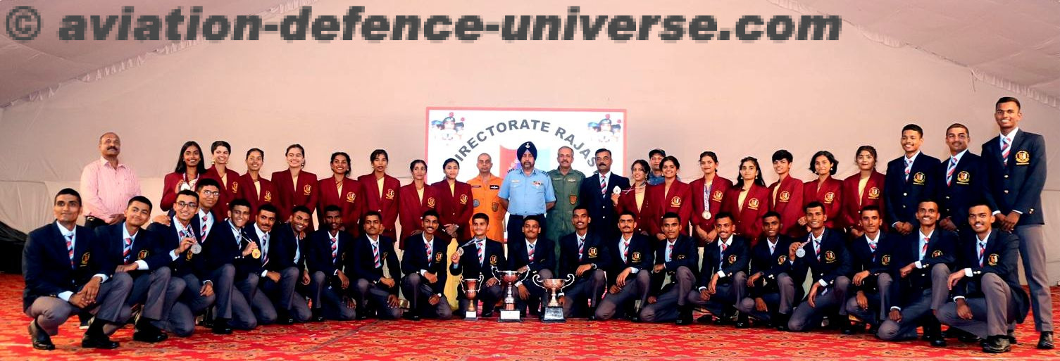 Maharashtra Directorate Wins the Best NCC Directorate Trophy at All India Vayusainik Camp