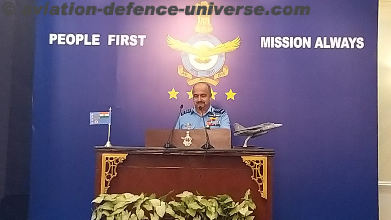 IAF Chief ACM VR Chaudhari all set to meet the media pre-AF Day
