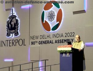 Union Home and Cooperation Minister Shri Amit Shah addressed the concluding session of the 90th INTERPOL General Assembly