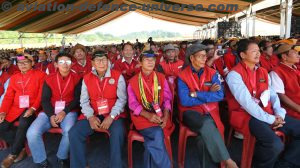 Gathering at the public function, in Itanagar on November 19, 2022. PM inaugurates Arunachal Pradeshs first greenfield airport, Donyi Polo Airport.