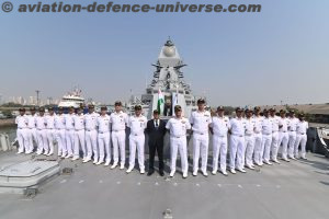 Indian Navy takes delivery of Y 12705 (Mormugao) the second ship of Project 15B