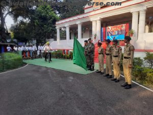 NCC CYCLE RALLY MAHAPARIKRAMA FLAGGED OFF AT NAGPUR