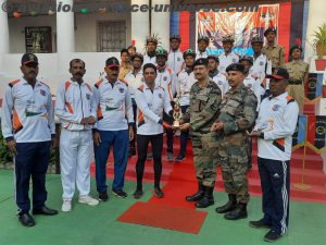 NCC CYCLE RALLY MAHAPARIKRAMA FLAGGED OFF AT NAGPUR