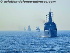 the Guided Missile Destroyer INS Kochi