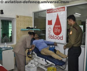 Soldiers And Citizens Donate Blood To Commemorate Army Day