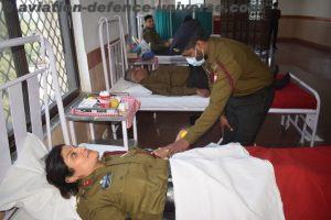 Soldiers And Citizens Donate Blood To Commemorate Army Day