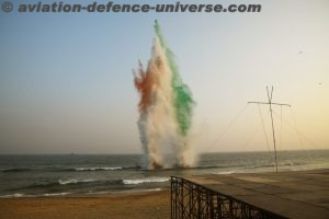 Operational Demonstration On Navy Day At Visakhapatnam