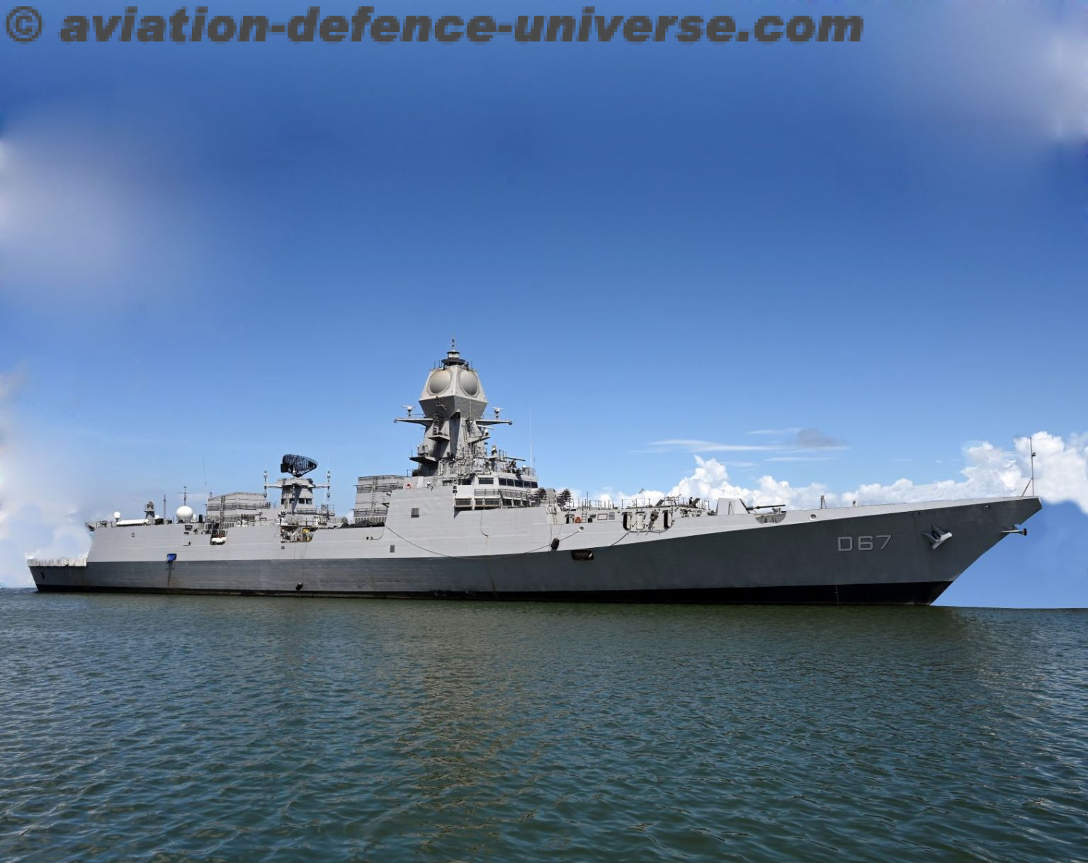 INS Mormugao second P15B warship is inducted in the Indian Navy