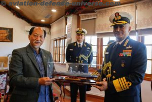 Adm R Hari Kumar Chief of the Naval Staff visits Nagaland