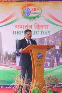 On India’s 74th Republic Day, GRSE takes a pledge to enhance ‘Atmanirbharta’