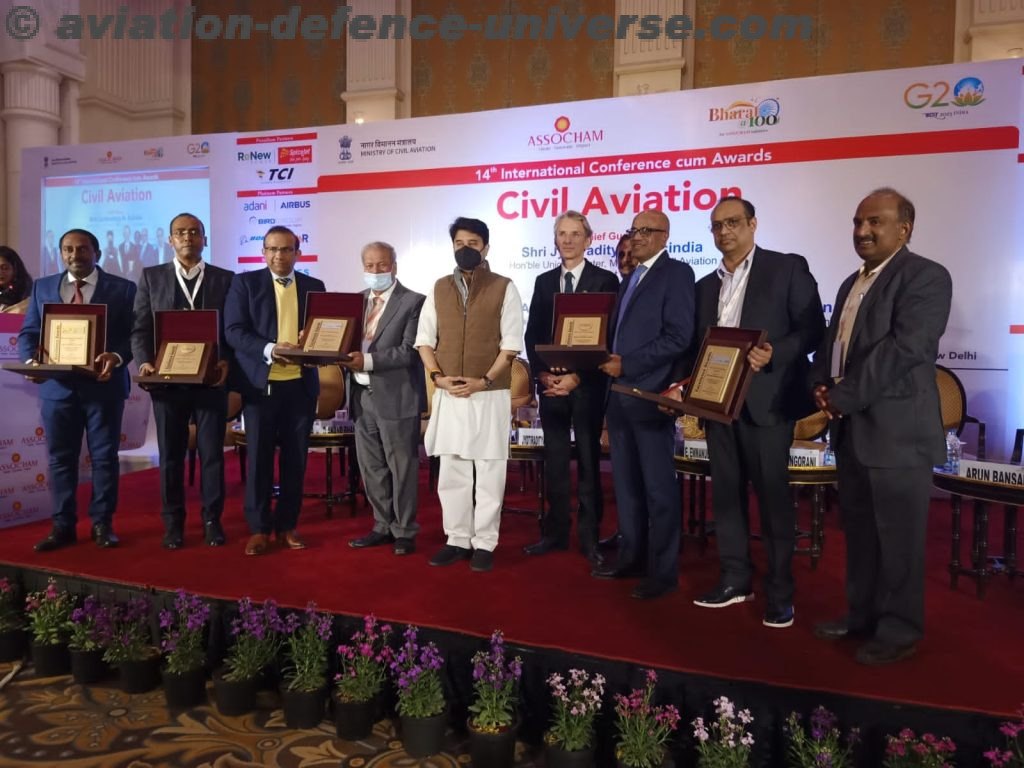 Best Sustainable Airport of the Year’ by ASSOCHAM