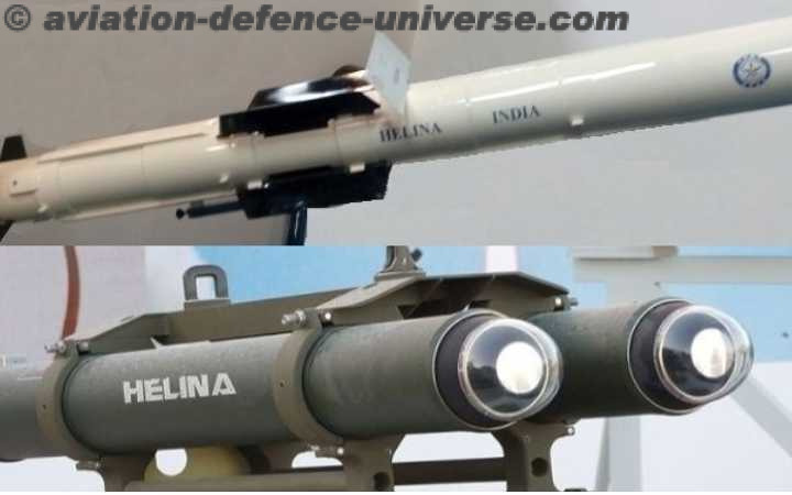 HELINA Anti-Tank Guided Missiles