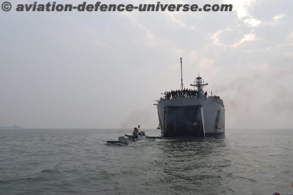 Ins Kakinada Crest Tri-services Amphibious Exercise, AMPHEX 2023 Concludes