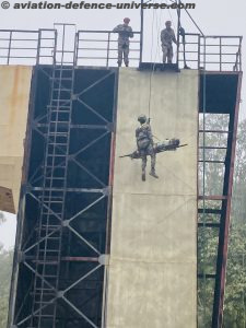 Maroon Beret Ceremonial Parade At Garud Regimental Training Centre Air Force Station Chandinagar