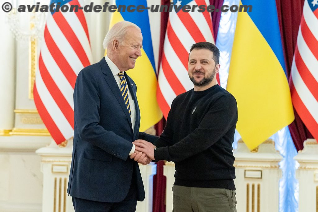 President Volodymir  Zelensky And President joe Biden