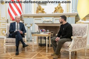 President Volodymir  Zelensky And President joe Biden