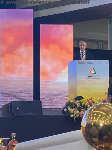 DEO Cdr Achal Malhotra presenting the Aero India plan