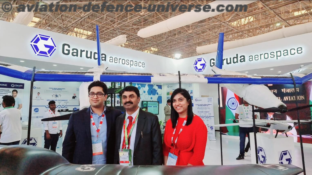 Garuda Aerospace’s Solar powered drone