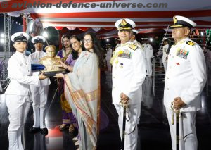 Chief Guest also awarded medals and trophies to the meritorious Agniveers