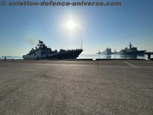 INS Trikand is participating in the International Maritime Exercise