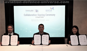 signing of a Master Agreement between DSTA and Thales