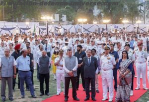 FLAGGING IN OF SAM NO VARUNAH CAR RALLY BY Defence Home Minister Mr. AJAY BHATT