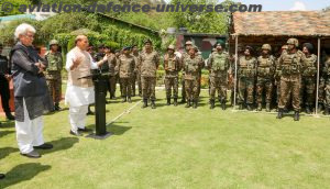 Defence Minister Mr. Rajnath Singh took stock of the operational preparedness of the Indian Army