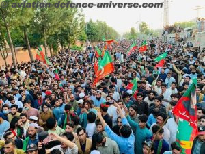 Protests by Imran supporters post his arrest turned violent