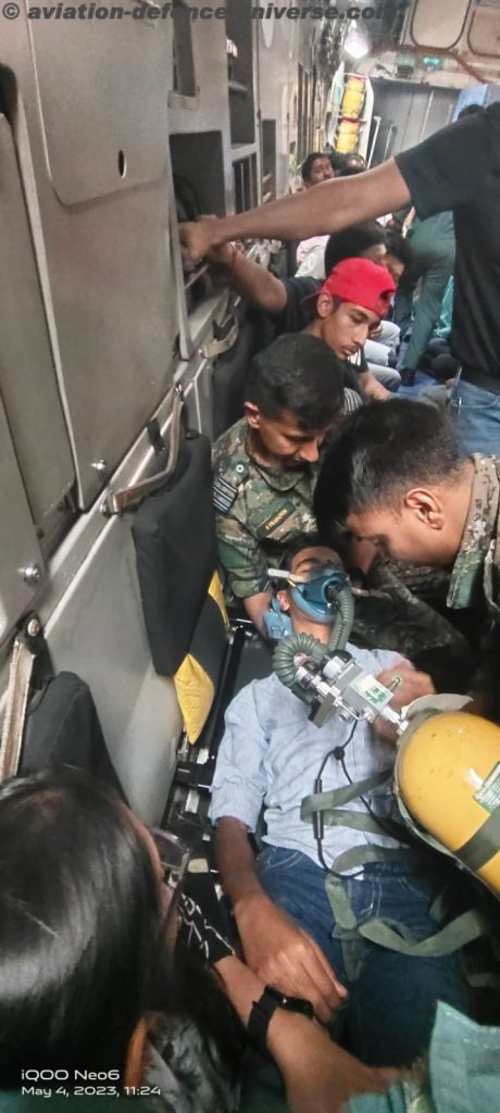IAF’s C-17 Tactical Rescue Operation