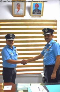 GROUP CAPTAIN KHUSHAL VYAS ASSUMED THE APPOINTMENT OF GROUP COMMANDER