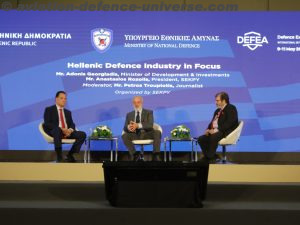 The International Defence and Security Exhibition DEFEA 2023 continued for a second day