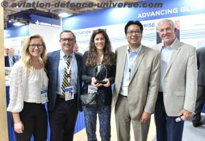 USA Partnership Pavilion at the Paris Air Show were revealed by Tom Kallman, CEO & President of Kallman Worldwide alongside Christina Jennings, Manager of Kallman 