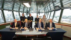 The Dutch Ministry of Defence, Damen and Thales have signed the contract