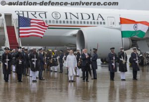 PM arrives at Joint Base Andrews Airport