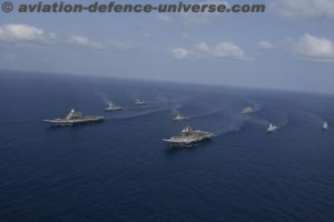 Indian Navy showcased its formidable maritime capabilities