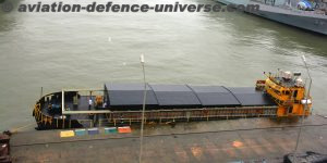Delivery Of First MCA Barge, Lsam 7 (Yard 75) At INS Tunir, Mumbai