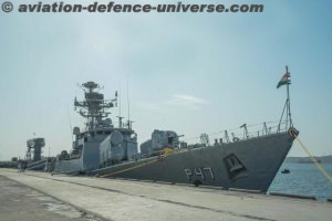 INS Khanjar reaches Srilankan port of Trincomalee