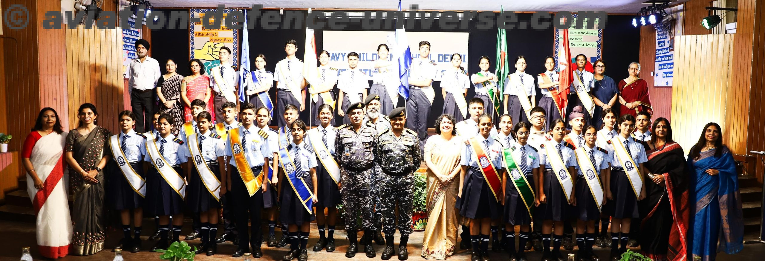 INVESTITURE CEREMONY HELD AT NAVY CHILDREN SCHOOL, DELHI