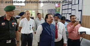 RRM visits Station Canteen and ECHS Polyclinic Dehradun