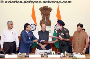 Defence Minister Mr. Rajnath Singh & Health Minister Dr Mansukh Mandaviya unveil a book ‘Healthy Recipes for Defence’