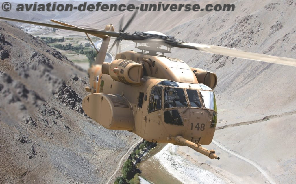 An artist rendering of a CH-53K helicopter for Israel. Image courtesy of Sikorsky, a Lockheed Martin company