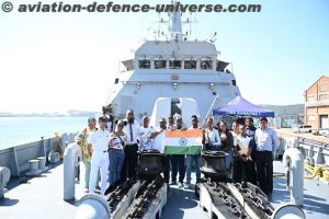 INS Sunayna at Port of Durban , South Africa