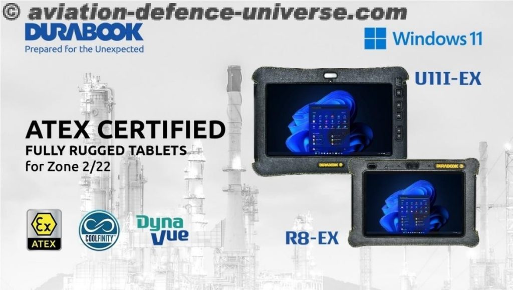 Defence Tablet Durabook Expands Rugged Tablet Portfolio with ATEX-Certified Models for ...