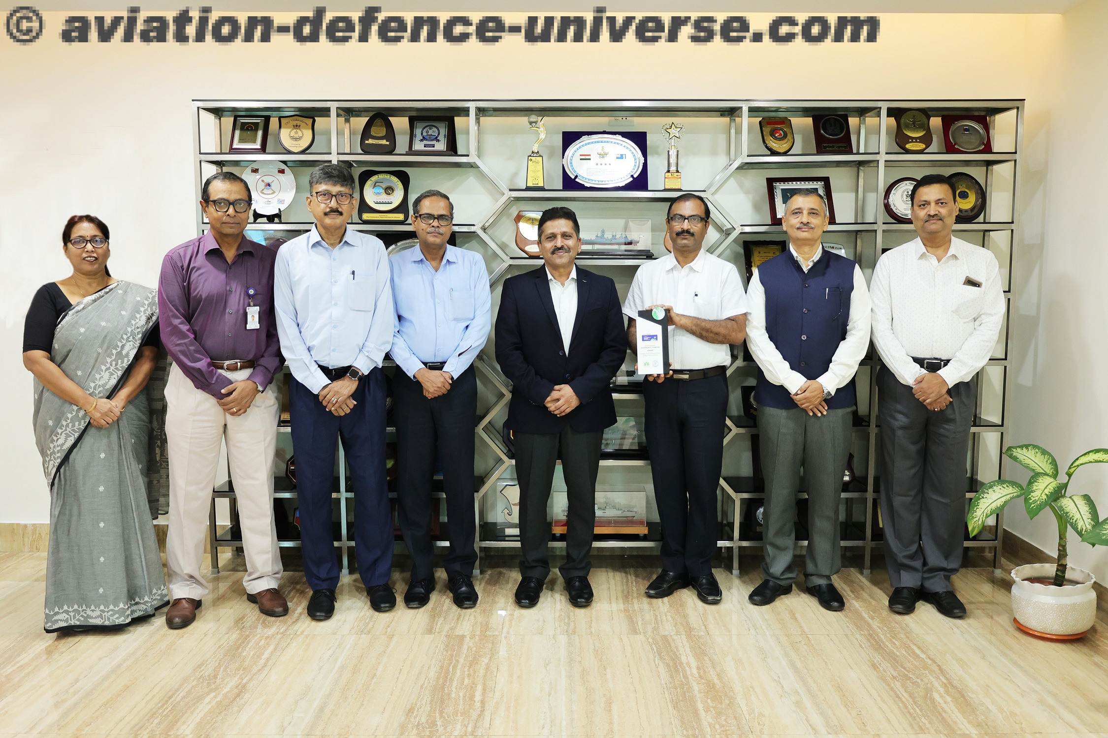 GRSE Wins Sustainable Governance Champion Award at Outlook Planet ...
