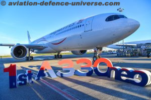 Airbus has delivered its first A330neo to Malaysia Airlines