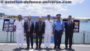 INS Sarvekshak has arrived at Port Louis