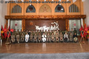 MCTE, Shri Rajnath Singh, accompanied by General Upendra Dwivedi
